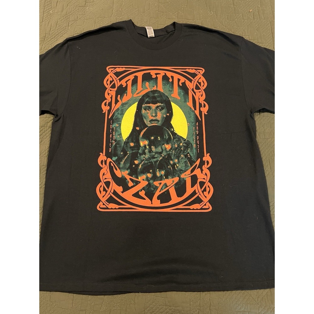 Lilith‎ Czar Band Tour T Shirt Large Black